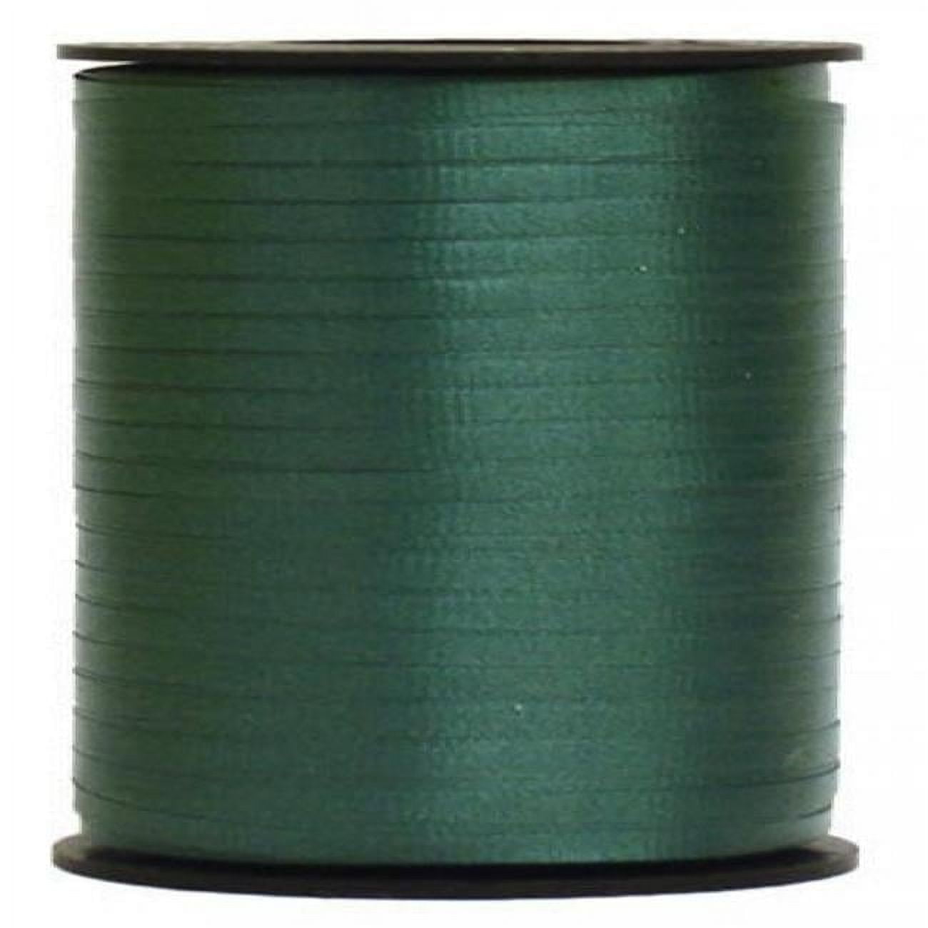MDR Trading AI-64-Q01 0.18 in. x 500 Yards Hunter Green Curling Ribbon