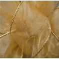 thumbnail image 1 of MDR Trading AI-7584015-Q01 2.5 in. x 50 Yards Wired Gold Sheer Essence Ribbon, 1 of 1