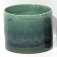 thumbnail image 1 of MDR Trading AI-CE10-161-Q01 6 in. Pot Size Marine Green Reactive Glaze Planter, 1 of 1