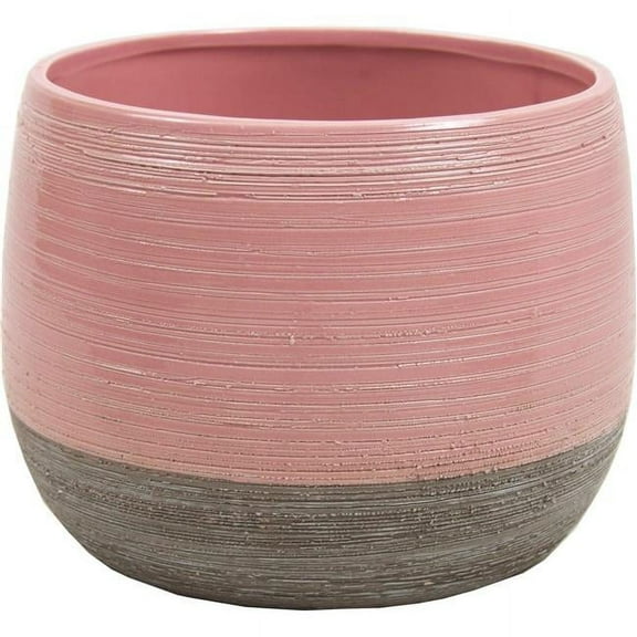 MDR Trading AI-CE10NPI-Q06 Pink & Dark Gray Planter - Set of 6