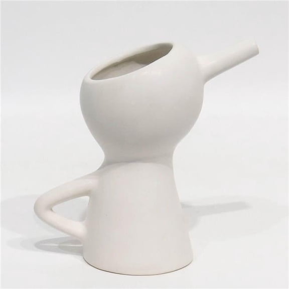 MDR Trading AI-CE856WH-Q04 White Modern Figurine Planter - Set of 4