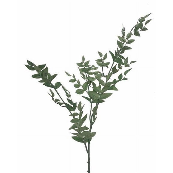 MDR Trading AI-FL2584GRN-Q12 Smilax Branch Faux Plants & Trees, Green - Set of 12