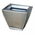thumbnail image 1 of MDR Trading AI-GA2265TI-Q04 Metallic Titanium Metal Planter - Set of 4, 1 of 1