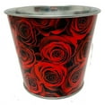 thumbnail image 1 of MDR Trading AI-GA4068RED-Q01 4 in. Red Roses Print Bucket, 1 of 1