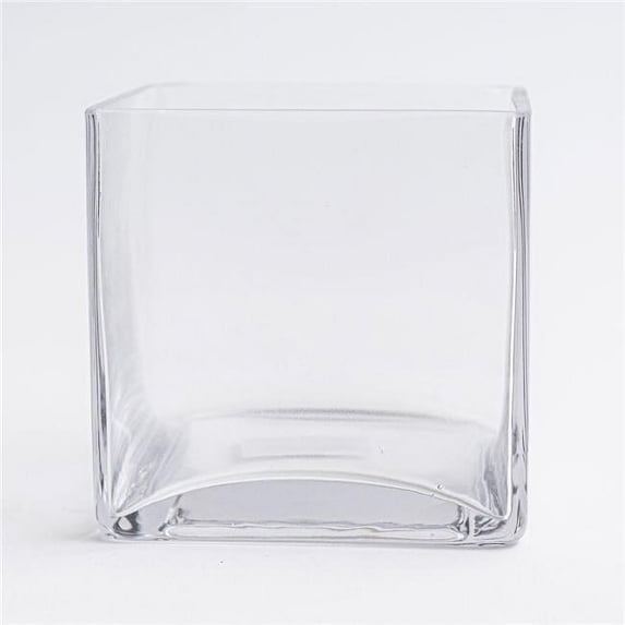 MDR Trading AI-GL758-Q01 Clear Cube Glass Vase