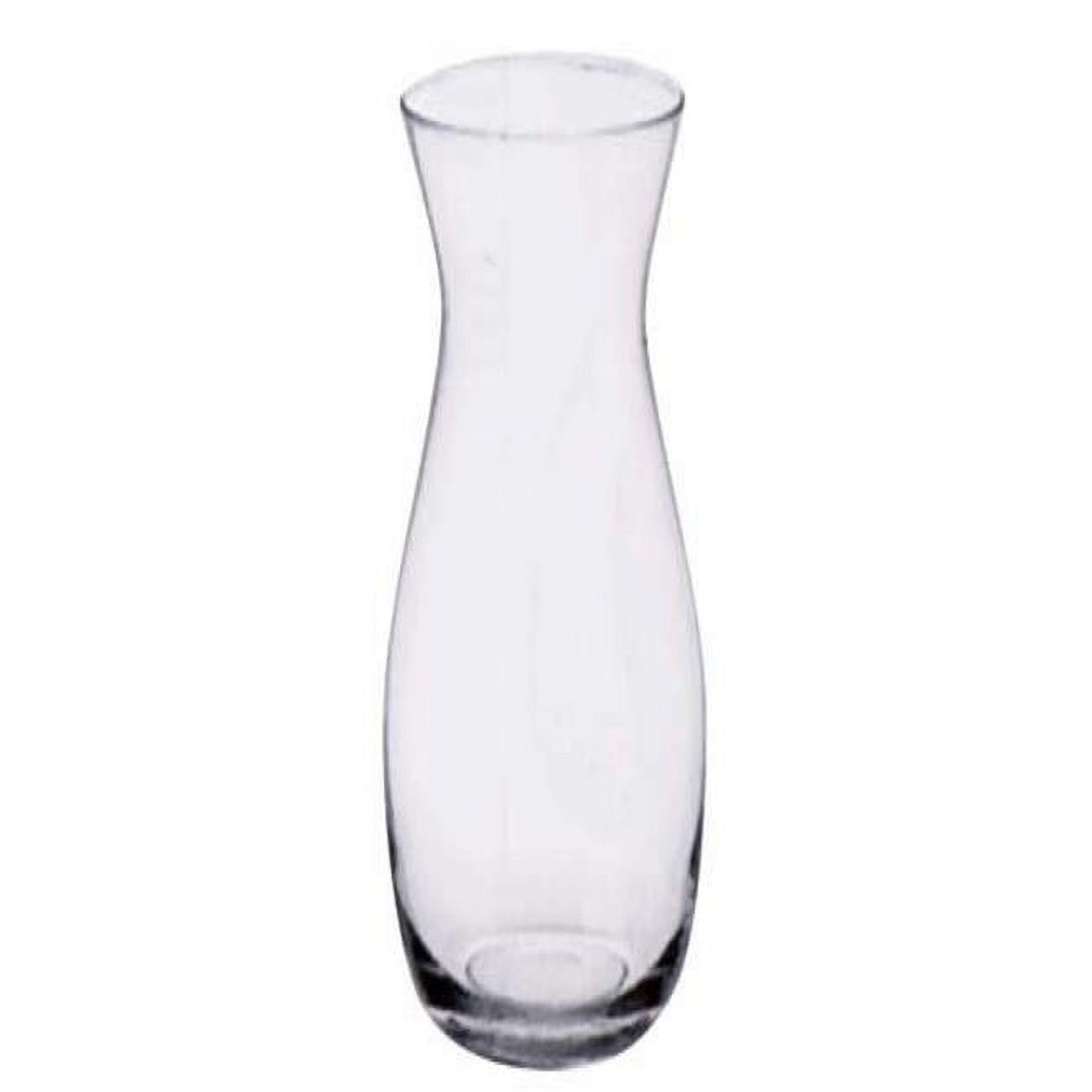 MDR Trading AIN4049Q02 9 in. Jordan Clear Glass Vase Set of 2