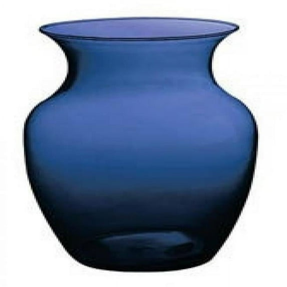 MDR Trading AI-NC999CO-Q12 Cobalt Blue Rose Glass Vase - Set of 12