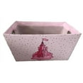 thumbnail image 1 of MDR Trading AP-2CBW481CA Rectangular Pink with Castle Theme & A Matching Fabric Liner Basket, 1 of 1