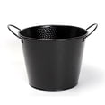 thumbnail image 1 of MDR Trading AP-CTF715BK Black Embossed with Ear Handles Bucket, 1 of 1