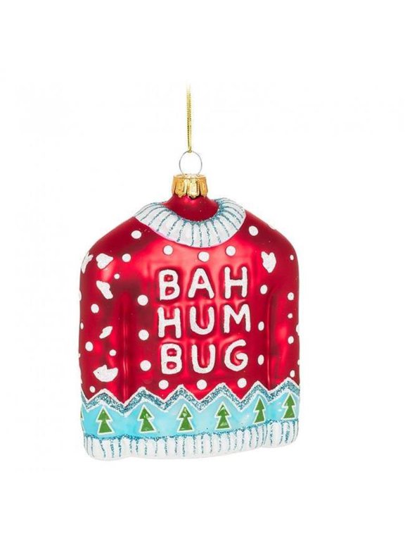 AB-15-SEASON-HUMBUG Bah Humbug Sweater Ornament