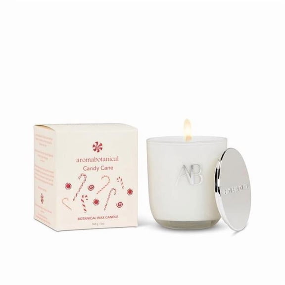 MDR Trading Inc. AB-16-AB-SM-CC_Q01 6 Oz Peppermint Candy Cane Candle