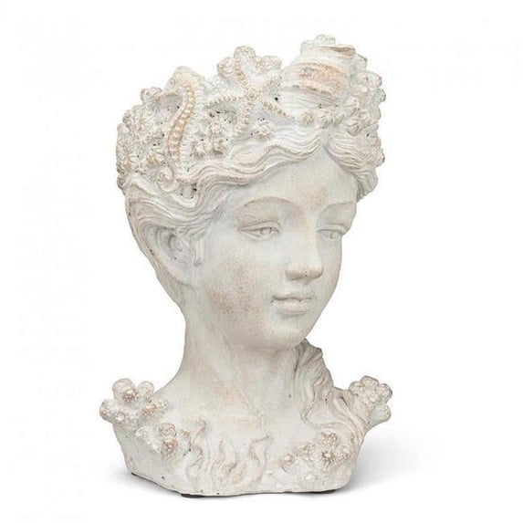 MDR Trading Inc. AB-27-ARIEL-220-SM Small Woman With Shells Planter