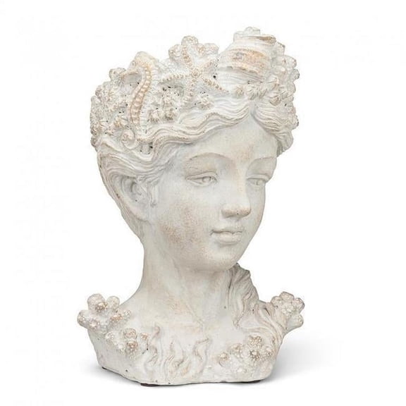 MDR Trading Inc. AB-27-ARIEL-220-SM Small Woman With Shells Planter