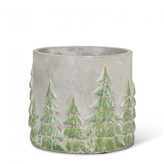 MDR Trading Inc. AB-27-DENVER-245-MD Pine Trees Textured Planter