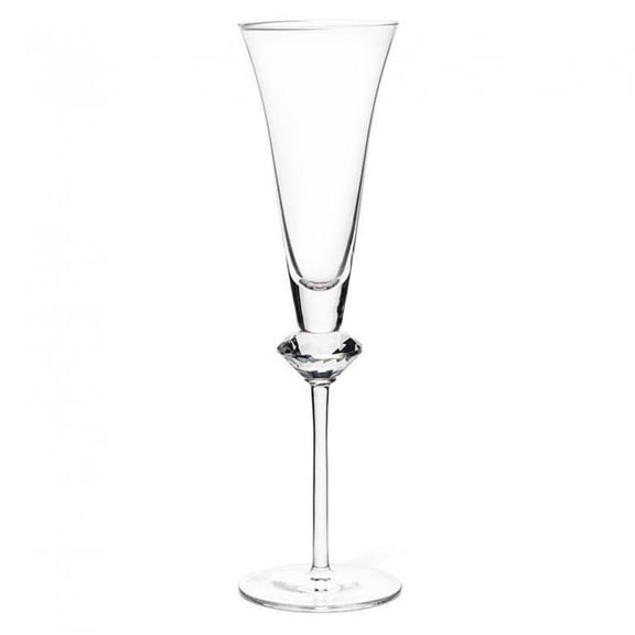 MDR Trading Inc. AB-27-KARAT-FLUTE-CLEAR Crystal In Stem Flute Glass