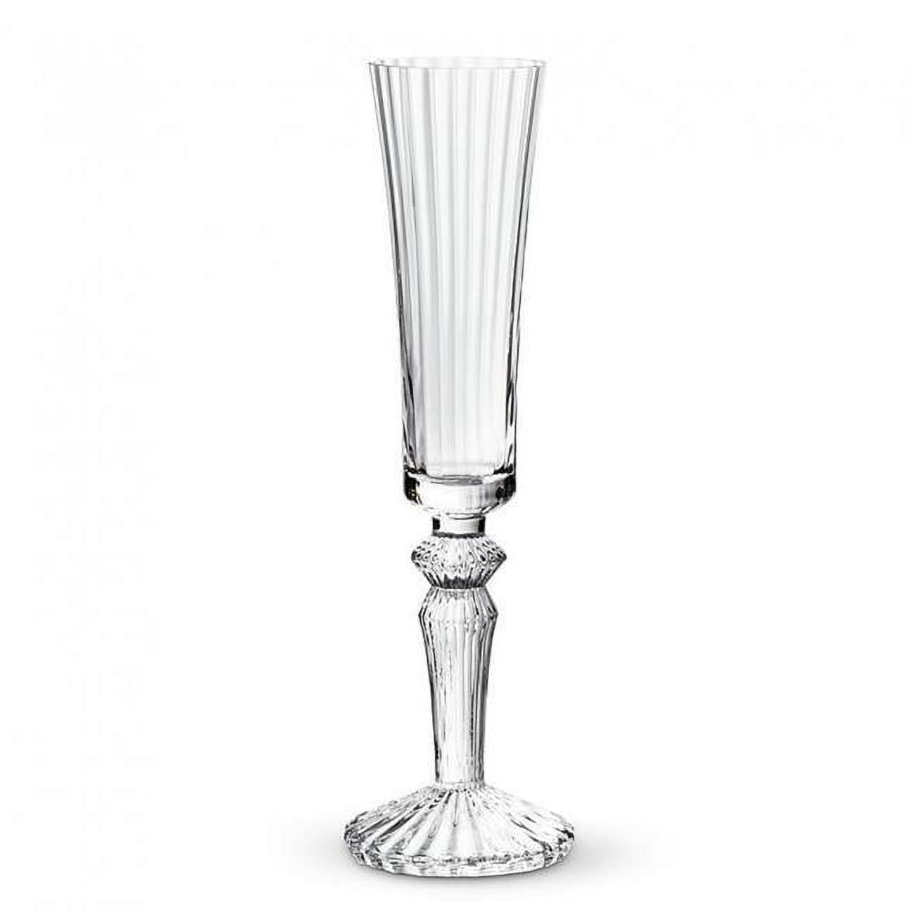 MDR Trading Inc. AB-27-VICTORIA-FLUTE Flared Vertical Optic Flute Glass