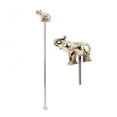thumbnail image 1 of MDR Trading Inc. AB-36-SWIZZLE-ELE Set Of 12 Gold Elephant Swizzle Sticks, 1 of 2
