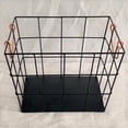thumbnail image 1 of MDR Trading Inc. AI-2240-286_Q01 Rectangular Black Metal With Handles Basket, 1 of 1