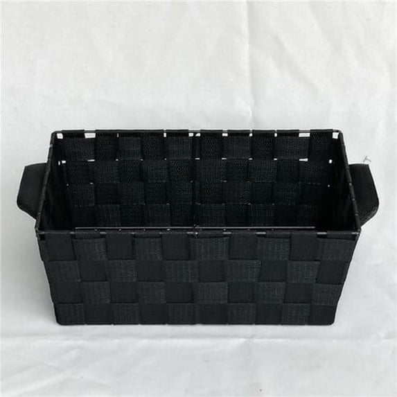 MDR Trading Inc. AI-5145-266_Q01 Black Strap Handled Basket