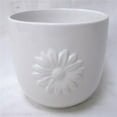 thumbnail image 1 of MDR Trading Inc. AI-CE00-4002_Q01 White With Daisy Pattern Planter, 1 of 1