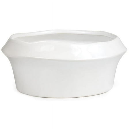 MDR Trading Inc. AI-CE12HWH_Q01 White Glazed Handthrown Look Planter