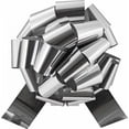 thumbnail image 1 of MDR Trading Inc. AI-FBM520_Q01 50Pcs- 4'D Pullbow Metallic Silver Ribbon, 1 of 1