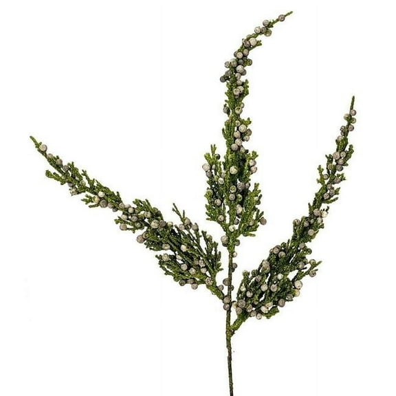 MDR Trading Inc. AI-FL3281GRN Set Of 6 Juniper Berry Sprays Faux Plants And Trees