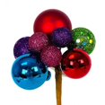 thumbnail image 1 of MDR Trading Inc. AI-PI3437BRI Set Of 6 Colorful Ball Ornament Picks Decoration, 1 of 1