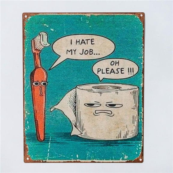 MDR Trading Inc. FP-MIN-412 Bathroom Humor Sign