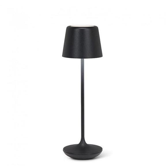 MDR Trading Inc. AB-20-MERCER-BLK Bell Shape Matte Black Led Lamp