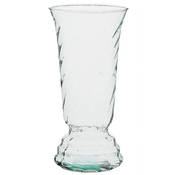 MDR Trading Inc. AI-N3183SCLR_Q01 Bouquet Urn Optic Recycled Glass Vase