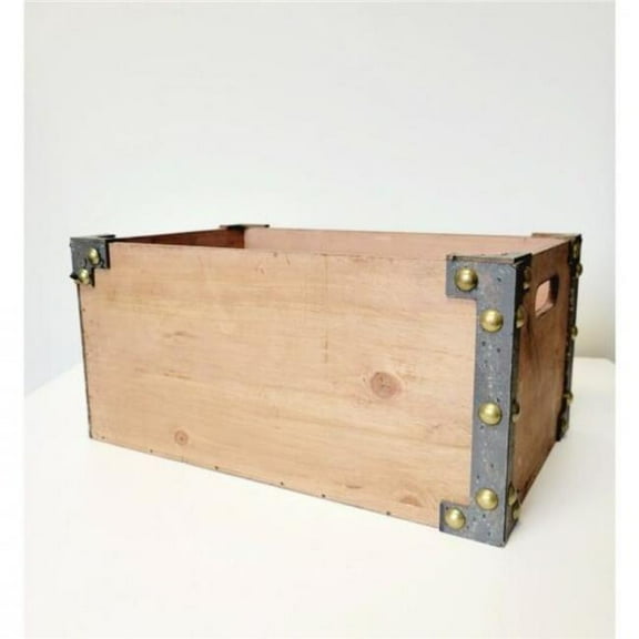 MDR Trading Inc. CM-AS752NA Rectangular Wooden With Handles Crate