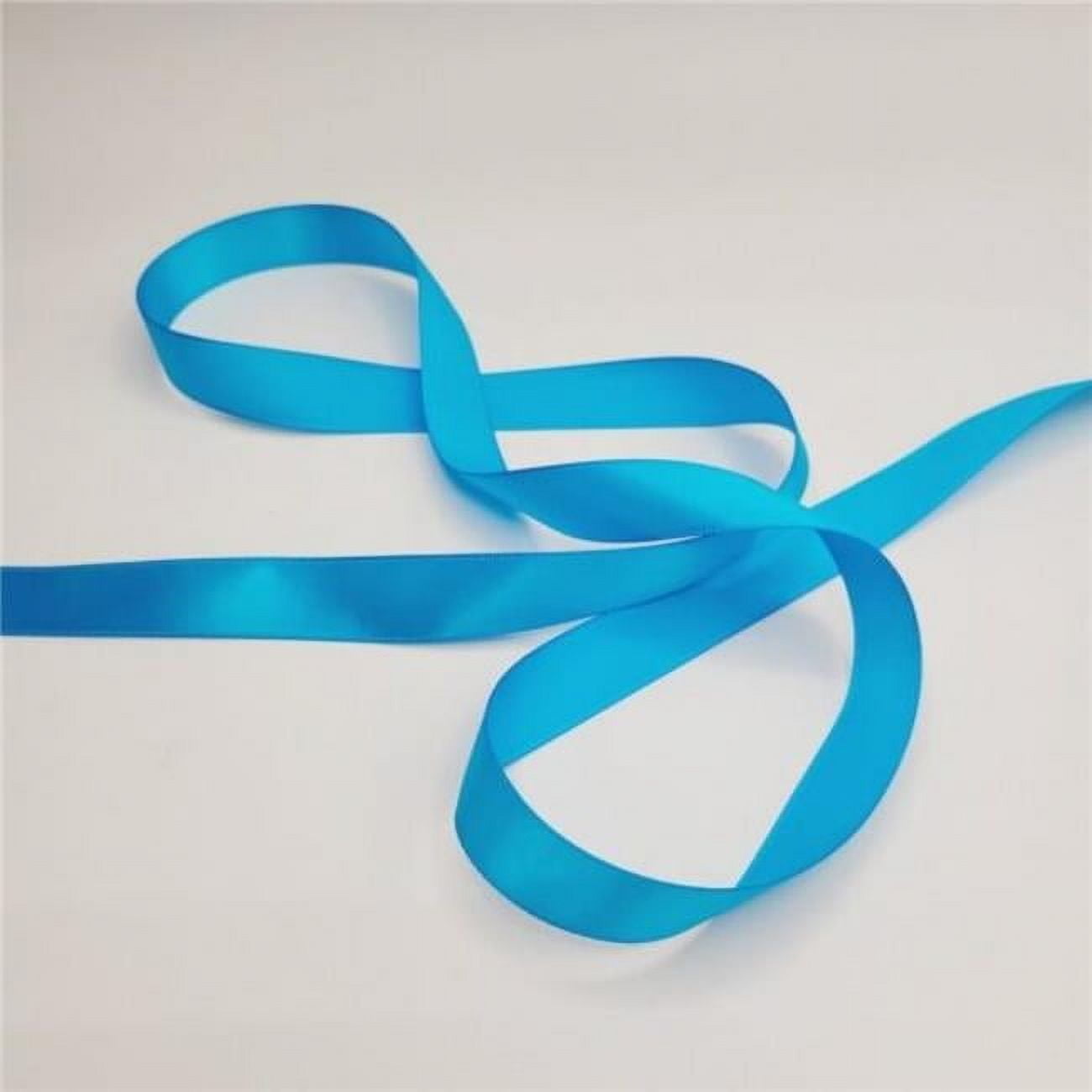 MDR Trading Inc. CM-PR002LB 20Yd X 5/8? Light Blue Satin Ribbon