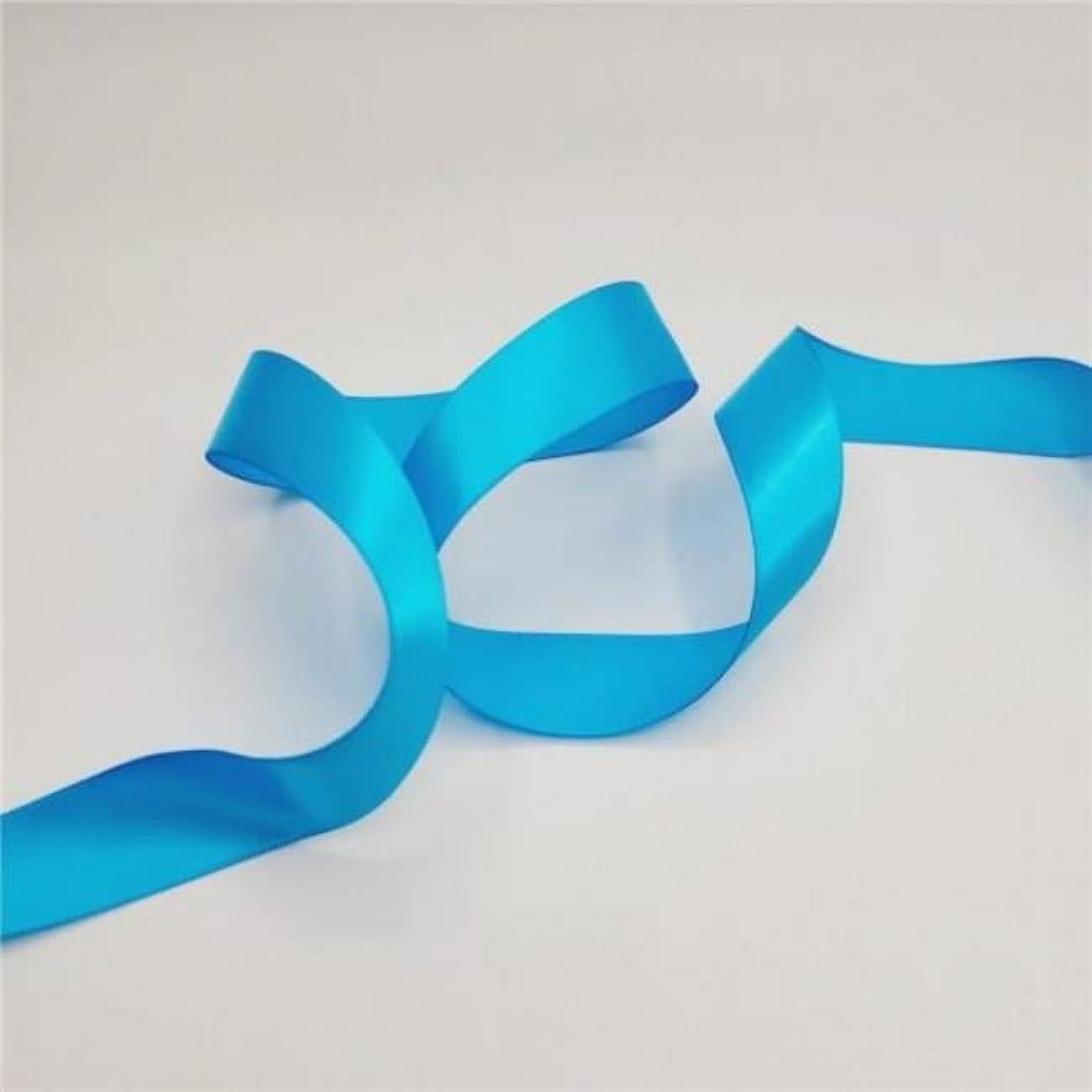 MDR Trading Inc. CM-PR003LB 20Yd X 7/8? Light Blue Satin Ribbon