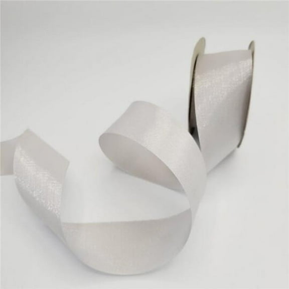 MDR Trading Inc. CM-PR066SI 10Yd X 1.5? Silver Satin Ribbon
