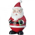 thumbnail image 1 of MDR Trading Inc. CM-RN083RW Jolly Winking Santa Holding A Gift Figurine, 1 of 1