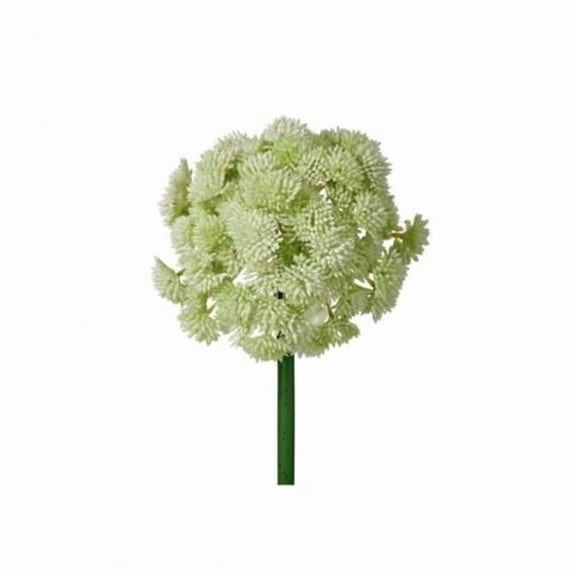 MDR Trading Inc. CM-RT262GR_Q01 Green And White Sedum Ball Pick Faux Plants And Trees