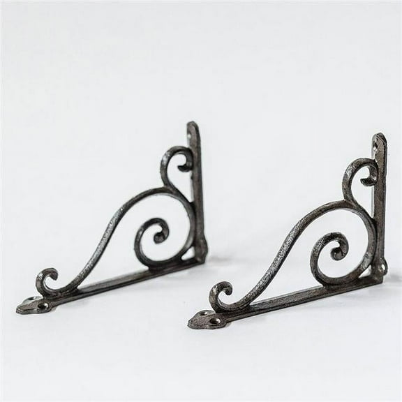 MDR Trading Inc. FP-KIN-052-B_Q01 Cast Iron Dark Brown Wall Bracket