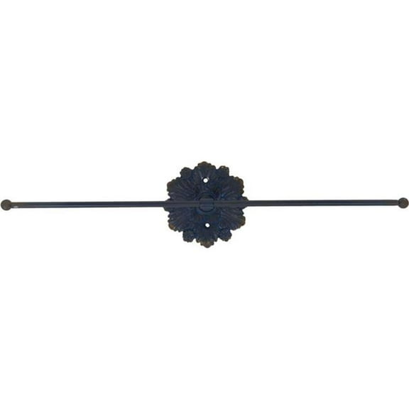 MDR Trading Inc. FP-EST-017-B_Q01 Cast Iron Jewelery With Flower Shaped Mount Wall Rack