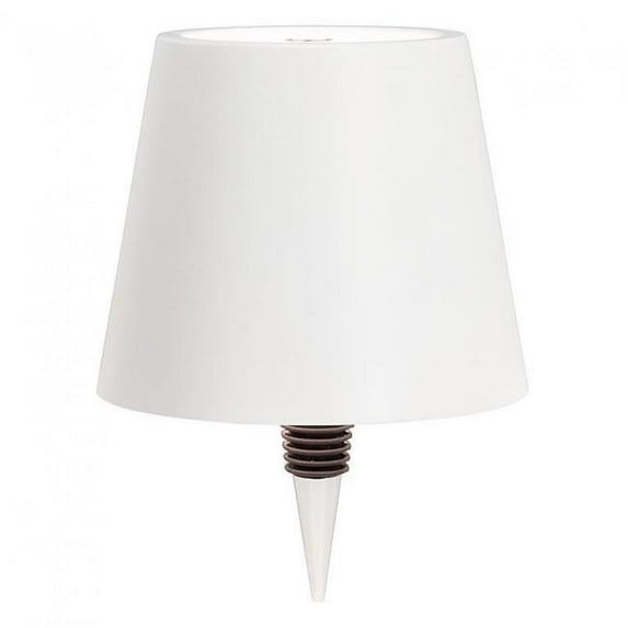 MDR Trading Inc. AB-27-TRILITE-031-WHT Classic Shade Led Light Bottle Stopper