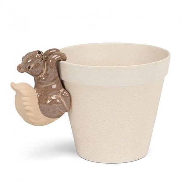MDR Trading Inc. AB-27-CRITTER-321_Q01 Climbing Squirrel Pot Hanger Figurine