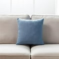 thumbnail image 1 of MDR Trading Inc. HU-SS1818KS12OP Dusty Blue Linen Blend With Polyester Insert Pillow, 1 of 1