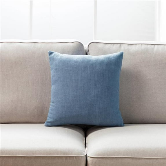 MDR Trading Inc. HU-SS2222KS12OP Dusty Blue With Polyester Insert Pillow