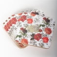thumbnail image 1 of MDR Trading Inc. FP-BD6-R107_Q01 Set Of 6 Square Red Roses Coasters, 1 of 1