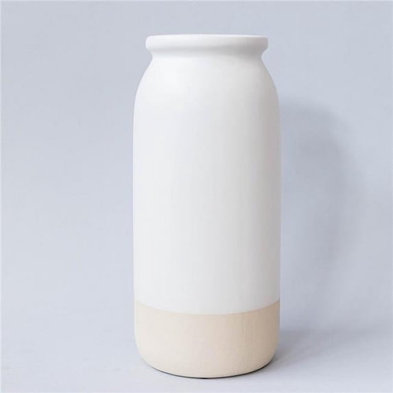 MDR Trading Inc. FP-ECX-137_Q01 White And Beige Vase