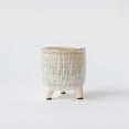 thumbnail image 1 of MDR Trading Inc. FP-ECX-172-S_Q01 Footed Ceramic With Dripping Paint Design Planter, 1 of 2