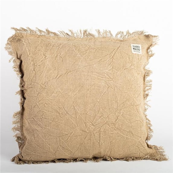 MDR Trading Inc. FP-IMT-090-C-B_Q01 Stone Washed Beige Cushion Cover