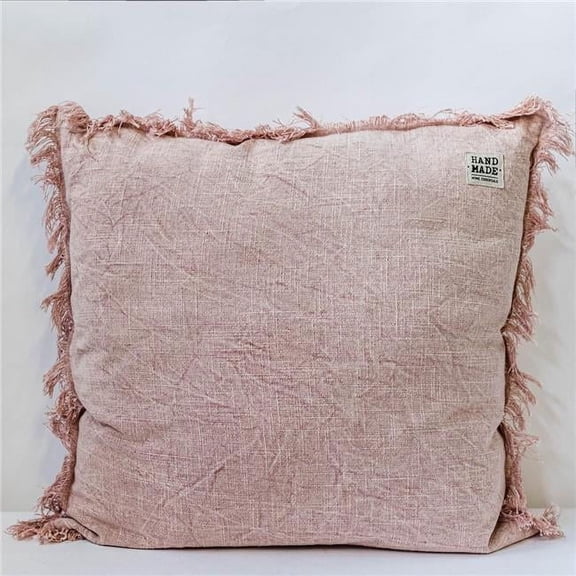 MDR Trading Inc. FP-IMT-090-C-P_Q01 Stone Washed Pink Cushion Cover