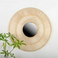 thumbnail image 1 of MDR Trading Inc. FP-LCD-15044_Q01 Rattan Sunburst Pattern Wall Mirror, 1 of 2