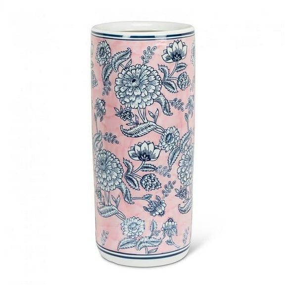 MDR Trading Inc. AB-27-INDIGO-001 Floral Print Umbrella Stand